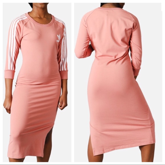 adidas dress midi